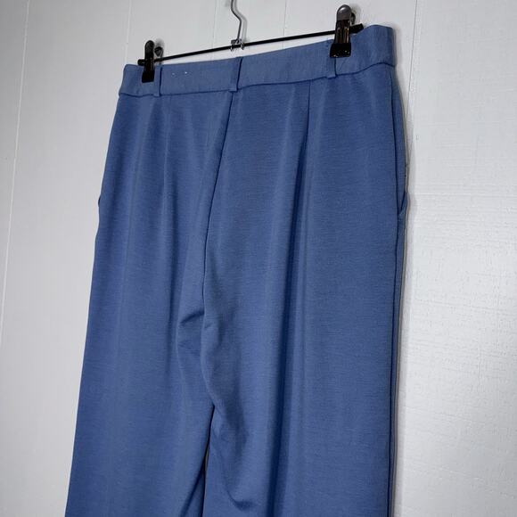 J. McLaughlin Women’s Broderick Wide Leg Pants Blue Size 8 - Picture 4 of 6